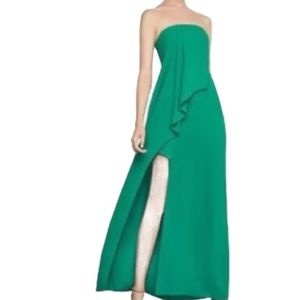 BCBG MAXAZRIA ULTRA GREEN DRESS, Size 4